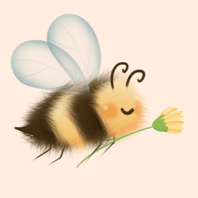 Bee with Flora's Kiss, Adelaide Hills
